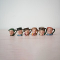 Set Jarras Miniatura Toby Jugs, Royal Doulton