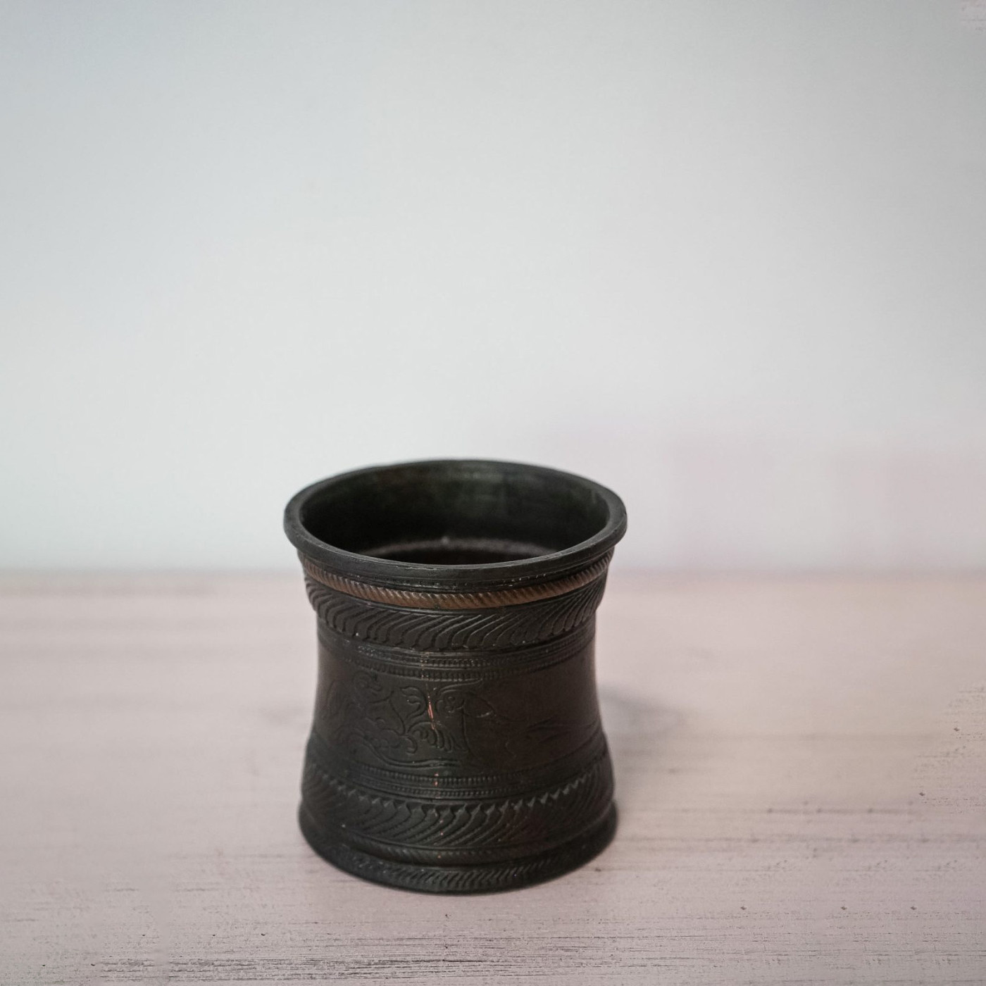 Vaso decorativo de cobre