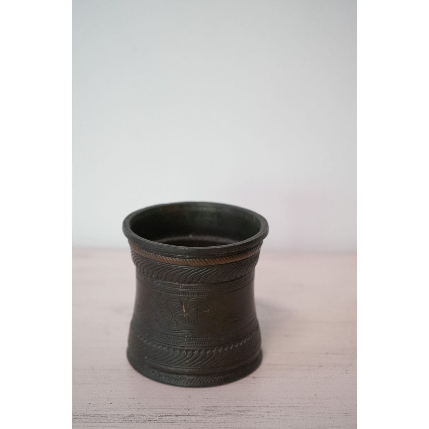 Vaso decorativo de cobre