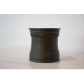 Vaso decorativo de cobre