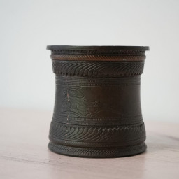 Vaso decorativo de cobre