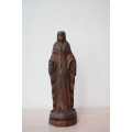 Virgen Maria de madera