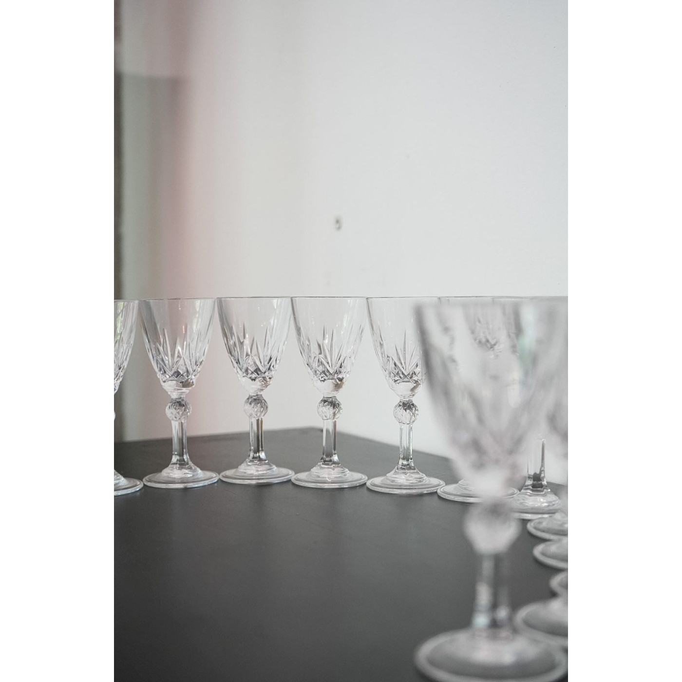 Copas de cristal para coñac