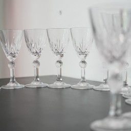 Copas de cristal para coñac