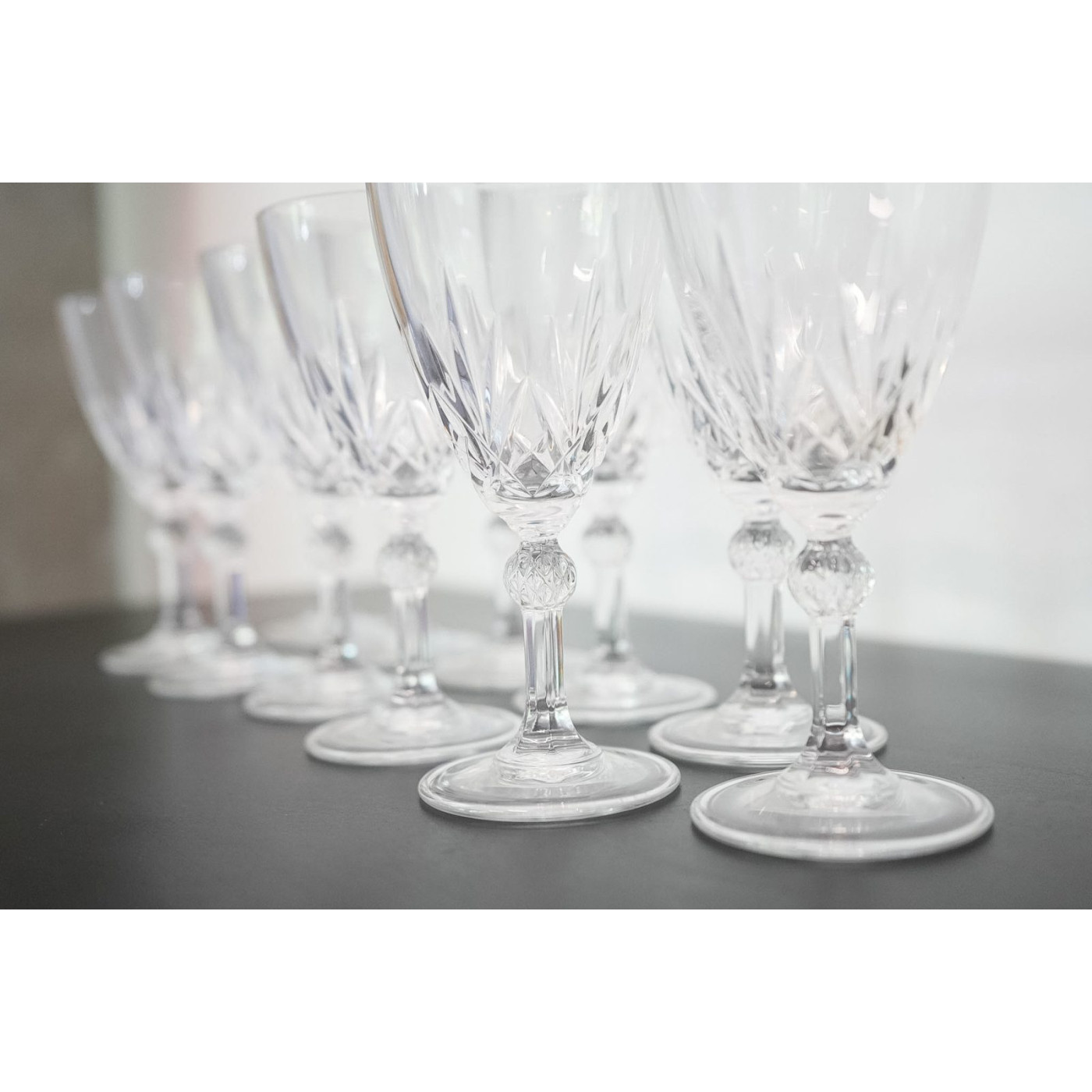 Copas de cristal para vino blanco