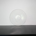 Plato base de cristal