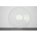 Plato base de cristal