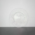 Plato base de cristal