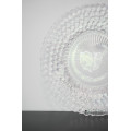 Plato base de cristal
