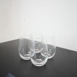Vasos de vidrio - set de 4