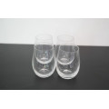Vasos de vidrio - set de 4