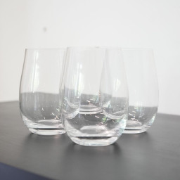 Vasos de vidrio - set de 4