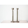 Candeleros de bronce