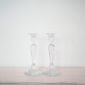 Candeleros de cristal