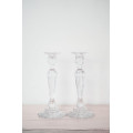 Candeleros de cristal