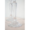 Candeleros de cristal