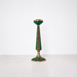 Candelero de bronce
