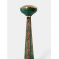 Candelero de bronce
