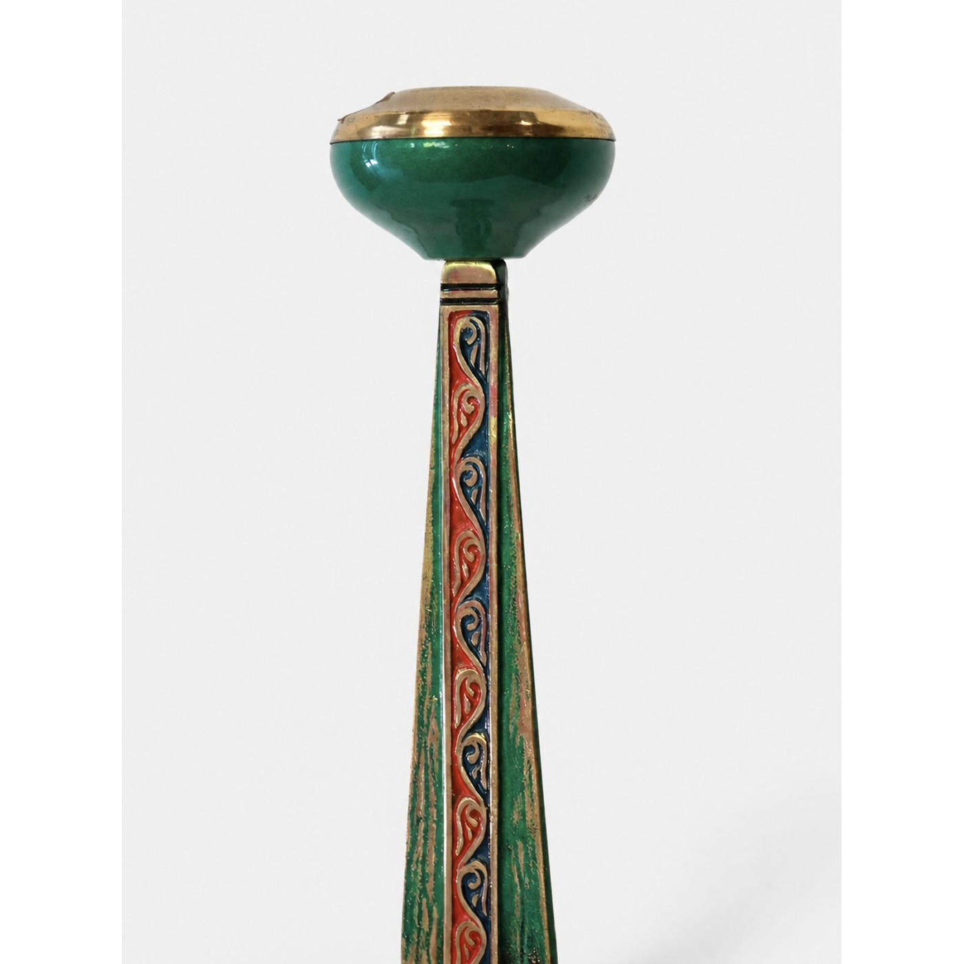 Candelero de bronce