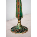 Candelero de bronce