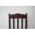 Silla de madera victoriana
