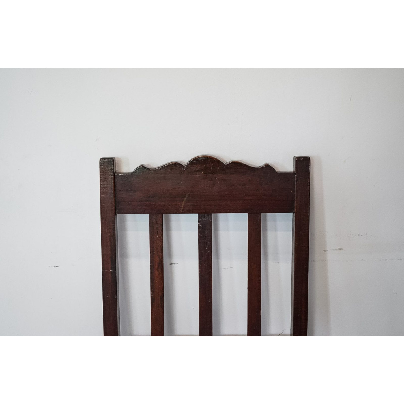 Silla de madera victoriana